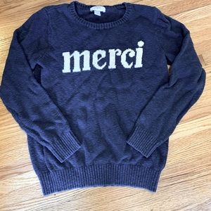 Ann Taylor Loft Medium “Merci” Sweater